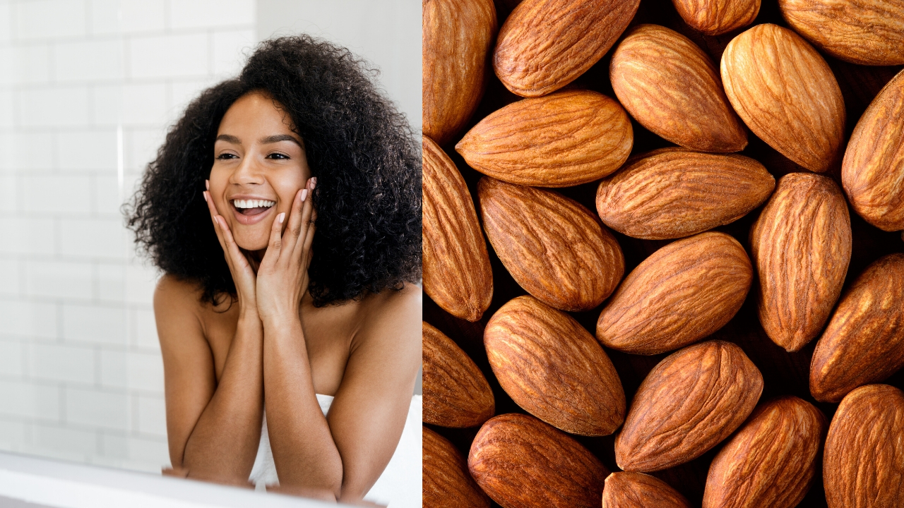 almond oil and skin whitening effects