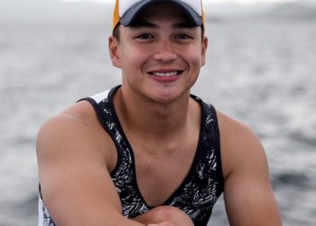Dominic Roque in vest & short look near water