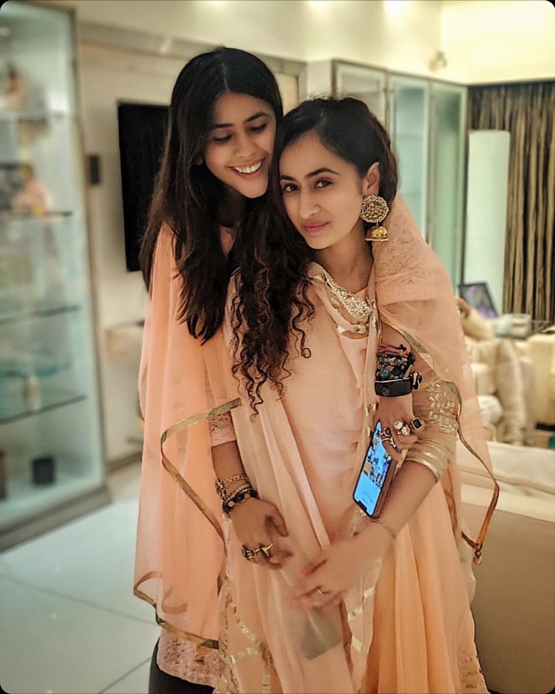 Ruchika Kapoor with BFF Ekta Kapoor