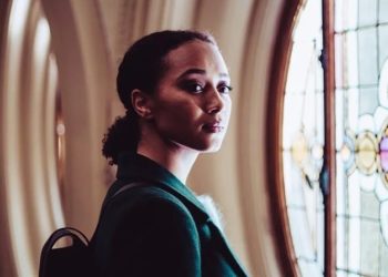 Actress Emma Naomi in Professor T