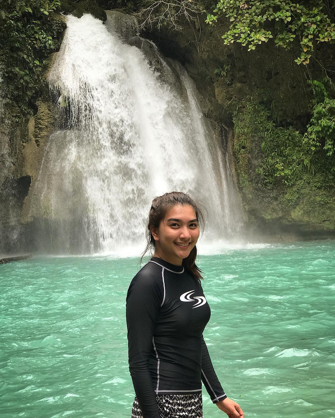 Pau Fajardo at Kawasan Falls