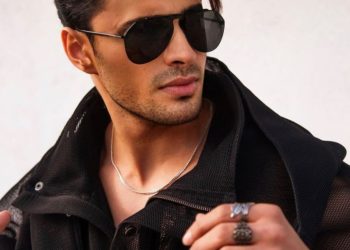 His picture in sunglasses