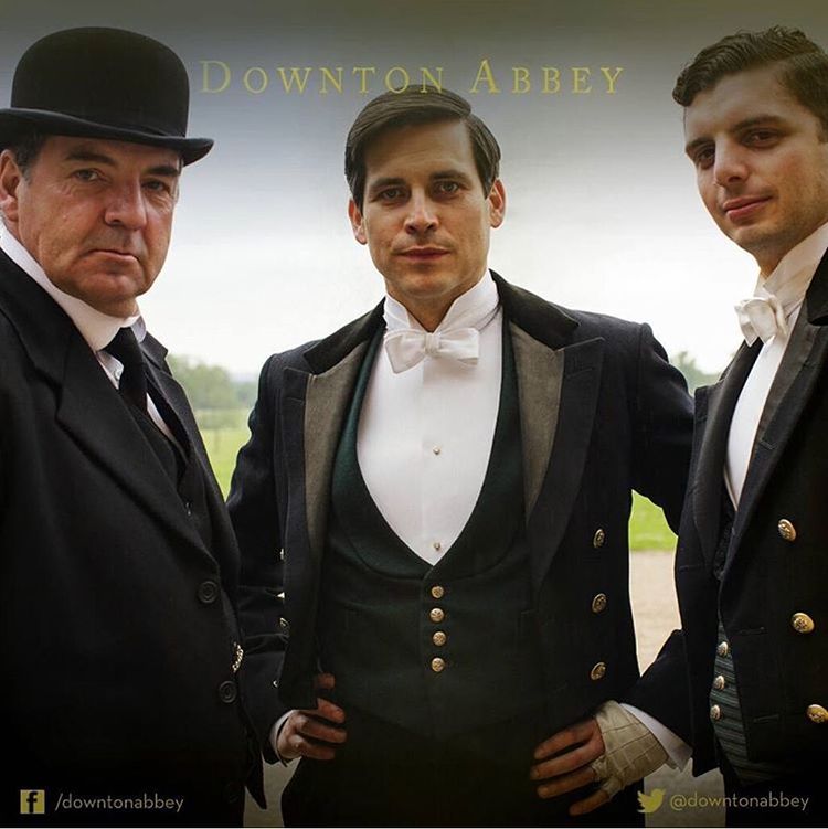 Robert in Downtown Abbey