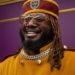 T-Pain in yellow suit and hat