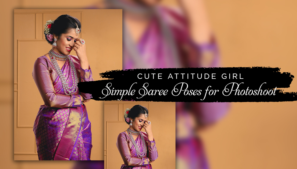 simple saree poses for photoshoot