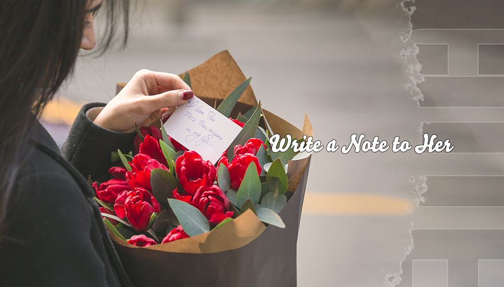 Cute ways to tell her you like her by writing a note 
