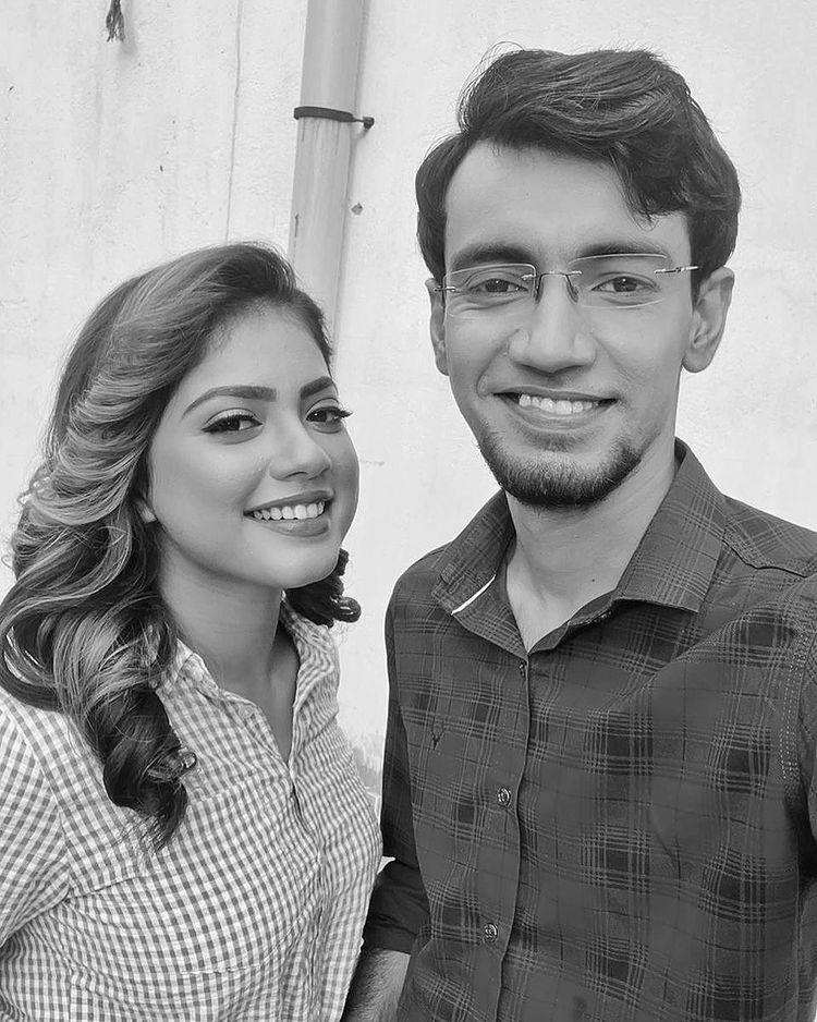 Oindrila with Arunava Dey