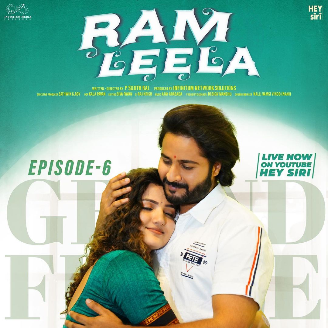 Poster of her YouTube series Ram Leela. 