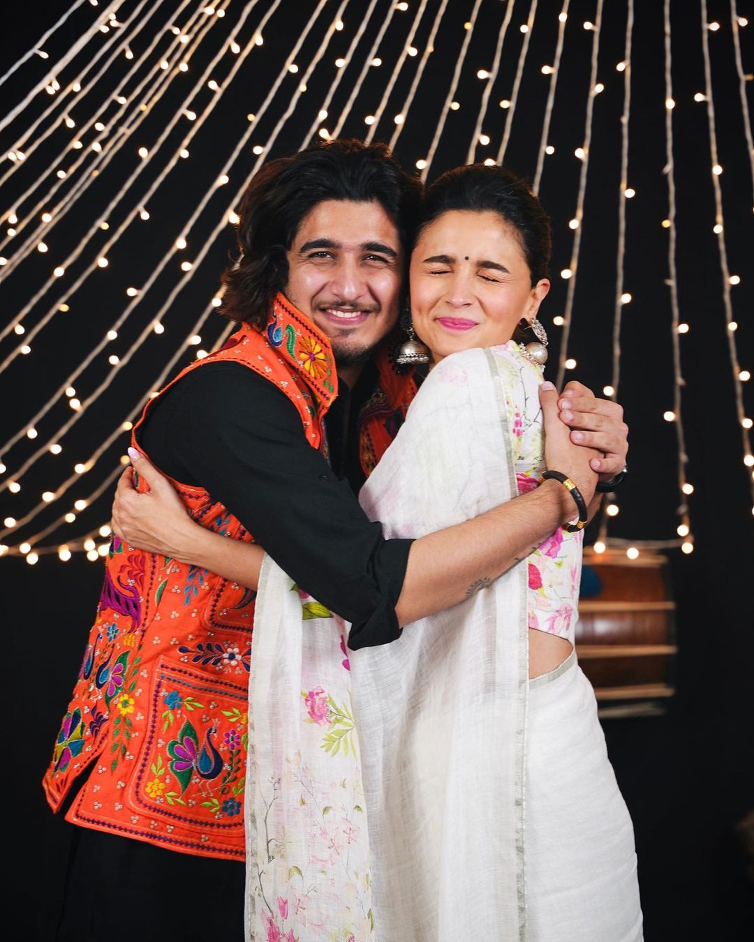 Bhavin Bhanushali with Alia Bhatt.