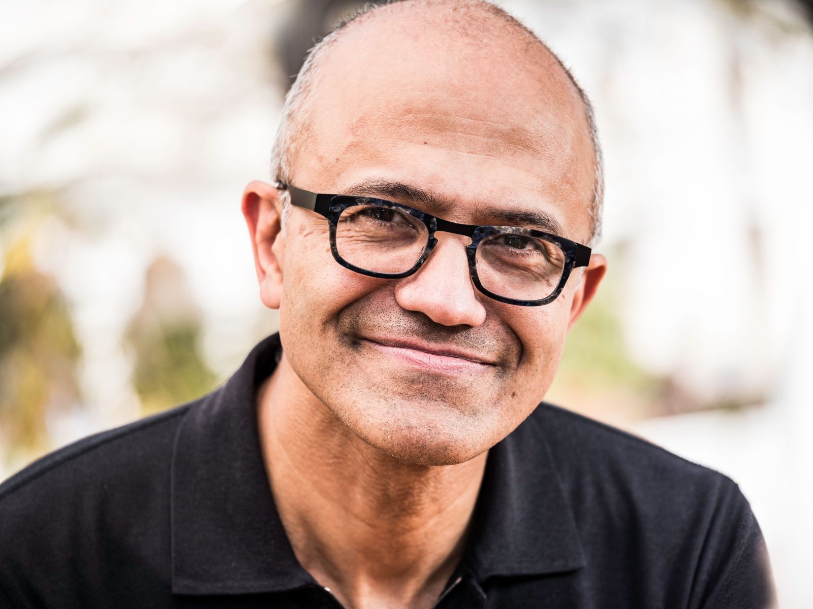 An image of Satya Nadella. 