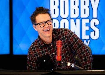 Bobby hosting his show