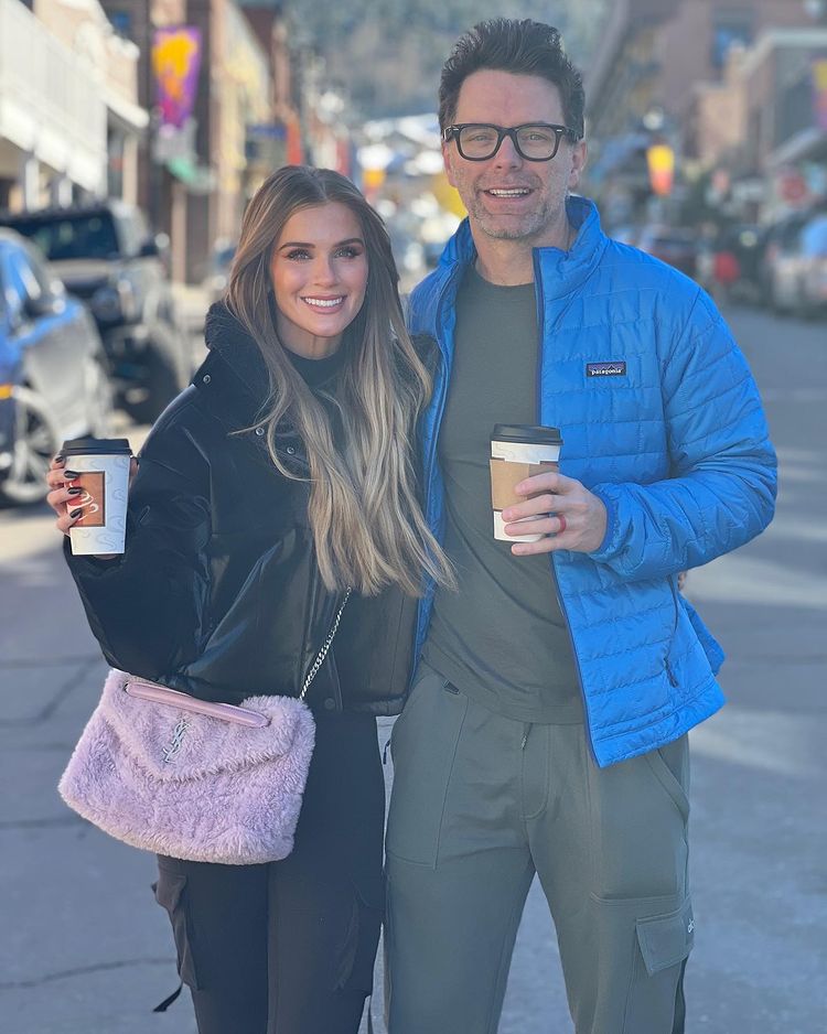 Bobby Bones with his wife