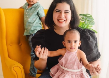 Rayanne Hardy with her kids