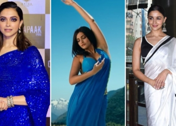 20+ Bollywood Actresses in Saree Looking Hot & Gorgeous