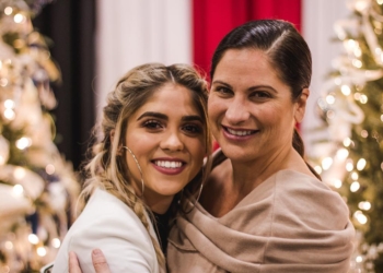 Debra Bollman with her daughter