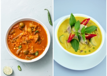 Red curry vs. green curry