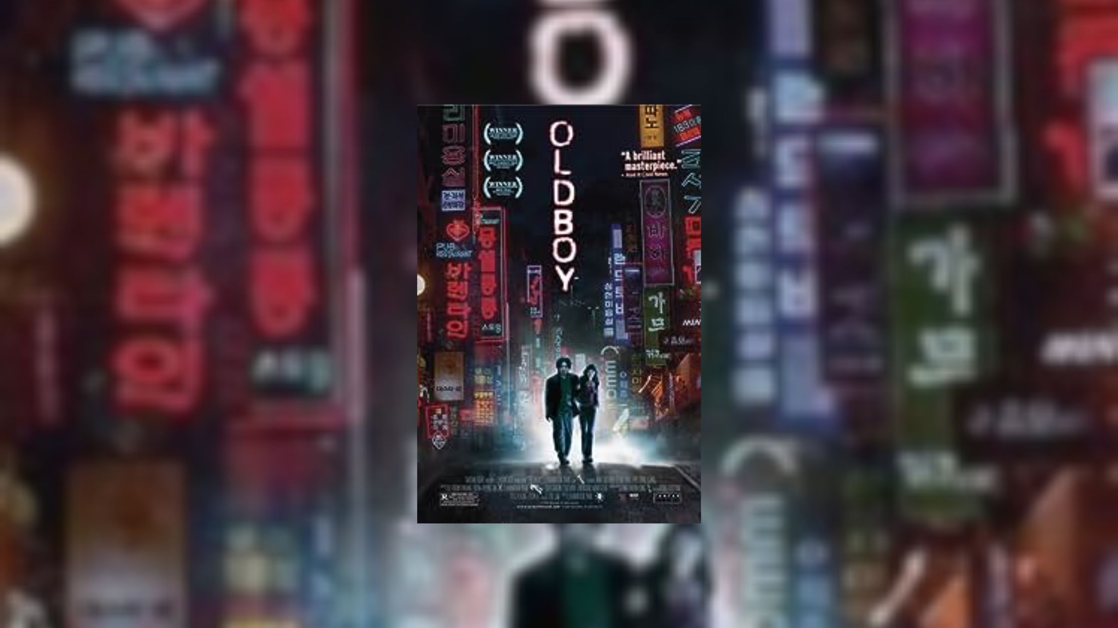 Poster of the film Oldboy released in 2003.