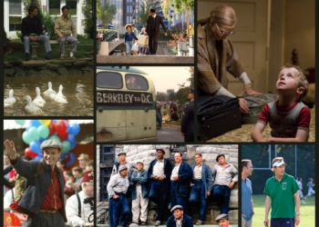 Collage of movies like Forrest Gump