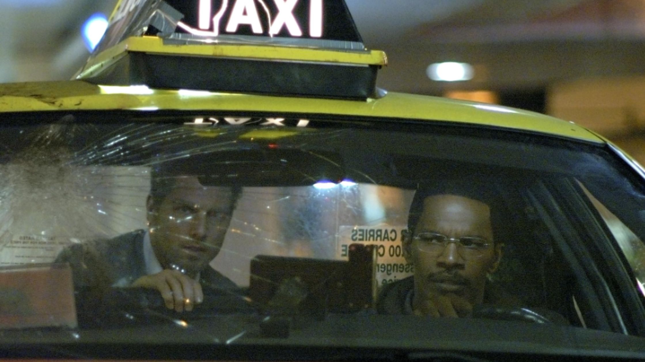 A scene from the film Collateral