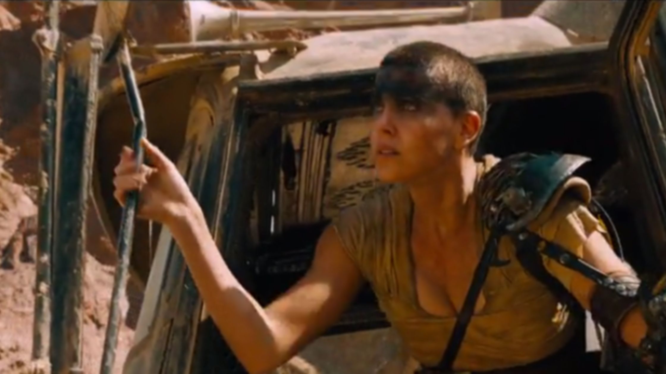 Screenshot from the film Mad Max