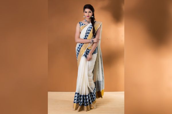 brocade saree