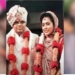 Wedding picture of Jay Shah and Rishita Patel Shah
