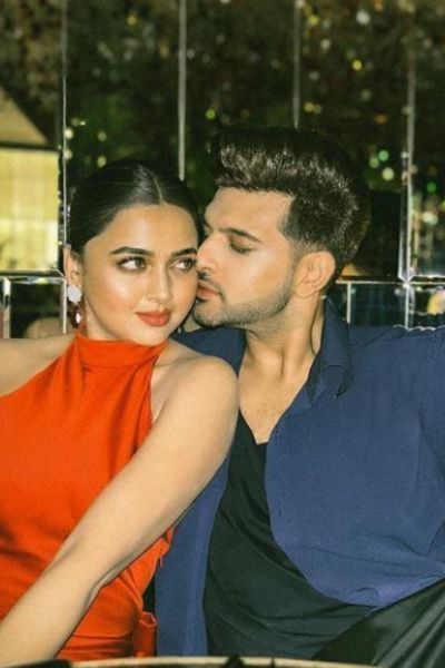 Karan Kundrra wither Girlfriend Tejasswi Prakash