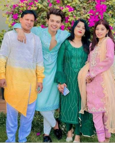 Riyaz Aly With His Family