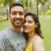 Sheetal Thakur taking selfie with her husband Vikrant Massey