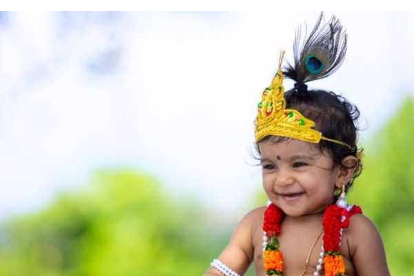 Childhood Krishna ji 