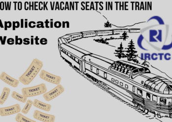 How To Check Vacant Seats In the Train Application/ Website