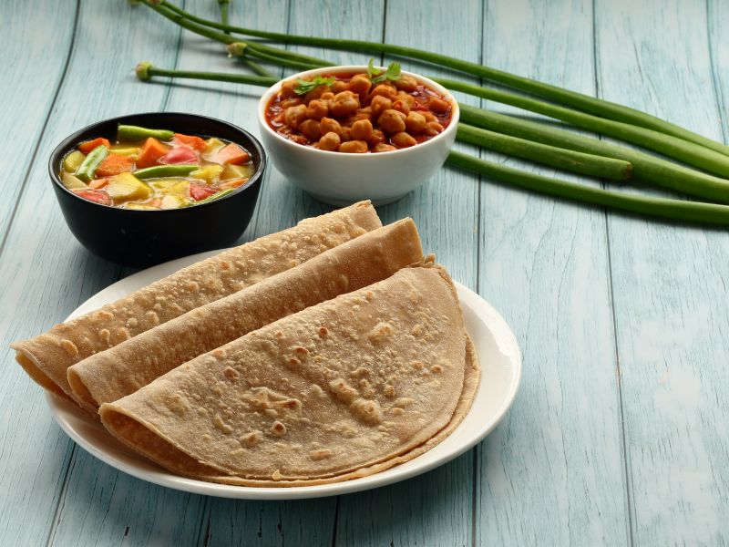 Vegetable with Chapati