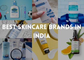 collage of the best skincare brands in India