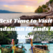 Best Time to Visit Andaman Islands in 2024