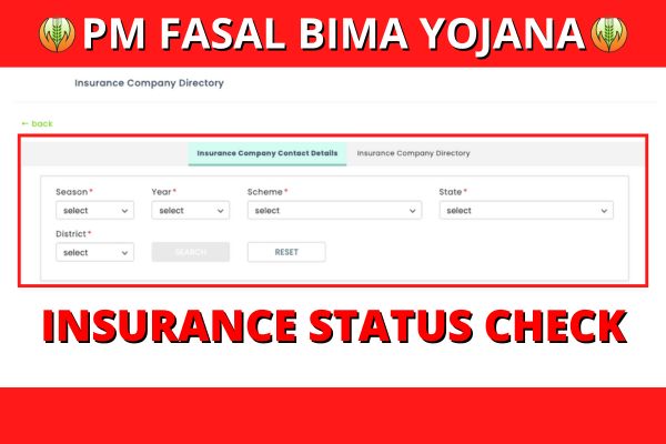 Insurance Status Check